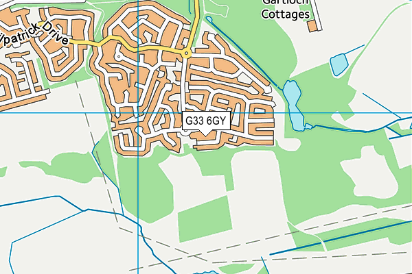 G33 6GY map - OS VectorMap District (Ordnance Survey) G33 6GY map - OS VectorMap District (Ordnance Survey)