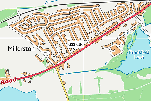 G33 6JR map - OS VectorMap District (Ordnance Survey) G33 6JR map - OS VectorMap District (Ordnance Survey)