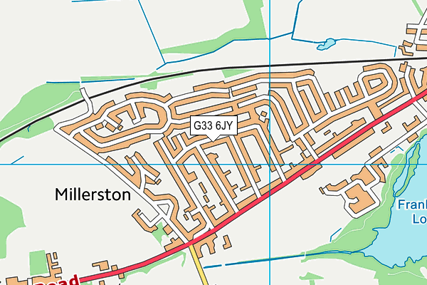 G33 6JY map - OS VectorMap District (Ordnance Survey) G33 6JY map - OS VectorMap District (Ordnance Survey)