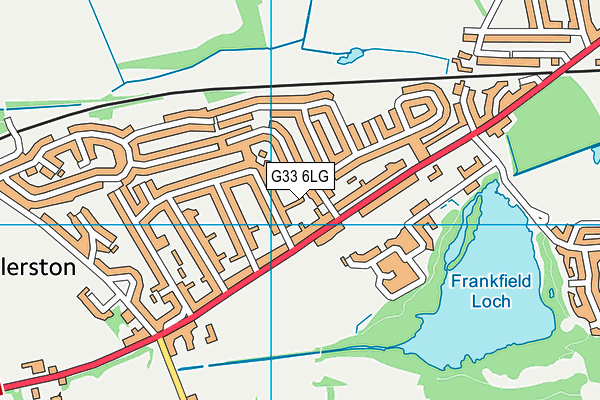 G33 6LG map - OS VectorMap District (Ordnance Survey) G33 6LG map - OS VectorMap District (Ordnance Survey)