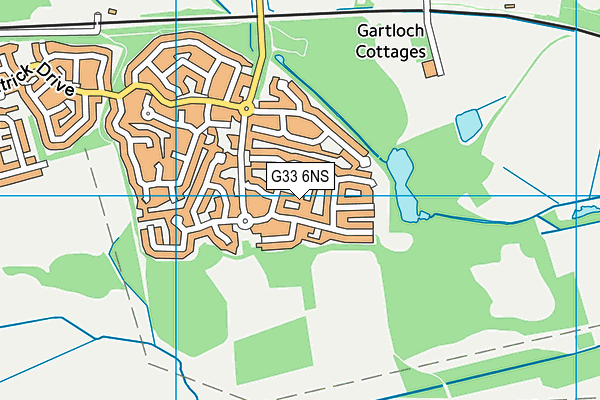 G33 6NS map - OS VectorMap District (Ordnance Survey) G33 6NS map - OS VectorMap District (Ordnance Survey)