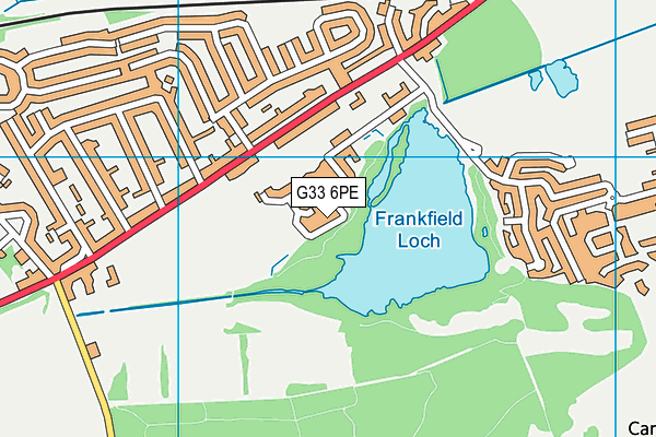 G33 6PE map - OS VectorMap District (Ordnance Survey) G33 6PE map - OS VectorMap District (Ordnance Survey)