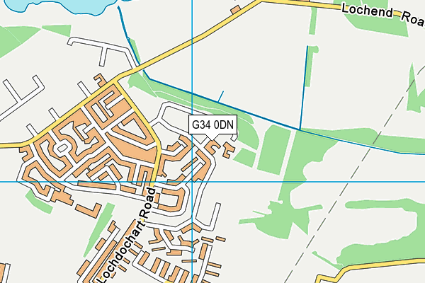 G34 0DN map - OS VectorMap District (Ordnance Survey) G34 0DN map - OS VectorMap District (Ordnance Survey)