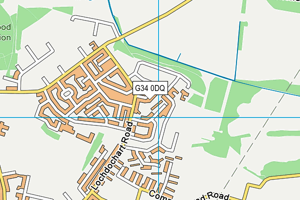 G34 0DQ map - OS VectorMap District (Ordnance Survey) G34 0DQ map - OS VectorMap District (Ordnance Survey)
