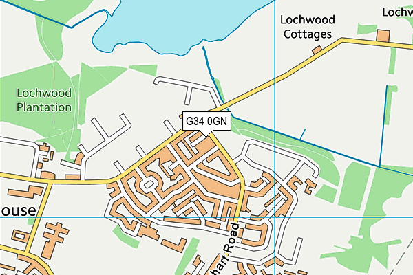 G34 0GN map - OS VectorMap District (Ordnance Survey) G34 0GN map - OS VectorMap District (Ordnance Survey)