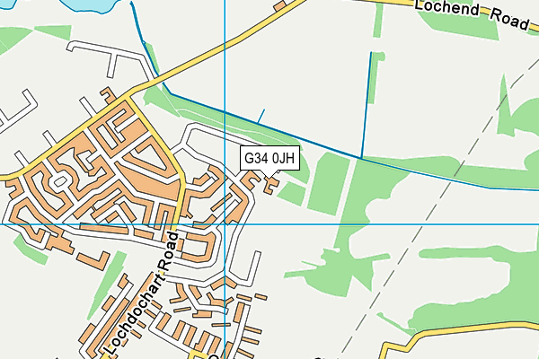 G34 0JH map - OS VectorMap District (Ordnance Survey) G34 0JH map - OS VectorMap District (Ordnance Survey)