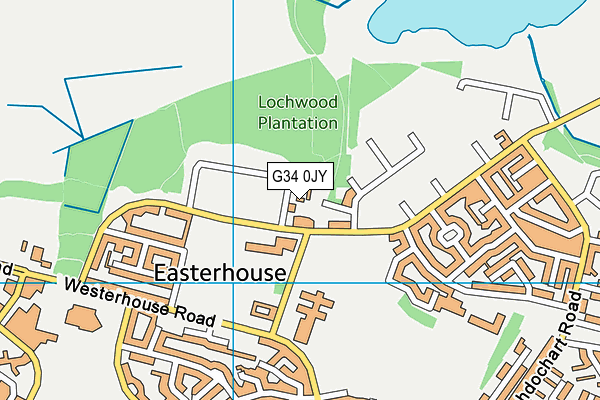 G34 0JY map - OS VectorMap District (Ordnance Survey) G34 0JY map - OS VectorMap District (Ordnance Survey)