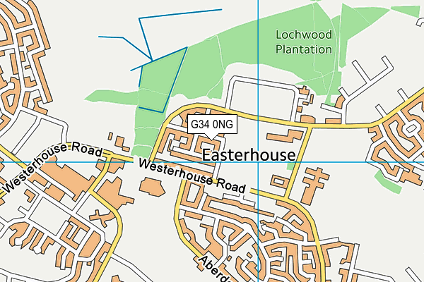 G34 0NG map - OS VectorMap District (Ordnance Survey) G34 0NG map - OS VectorMap District (Ordnance Survey)