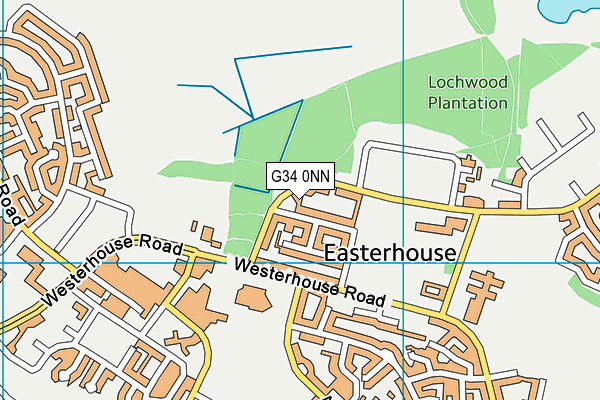 G34 0NN map - OS VectorMap District (Ordnance Survey)