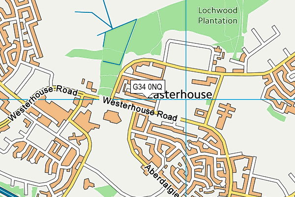 G34 0NQ map - OS VectorMap District (Ordnance Survey) G34 0NQ map - OS VectorMap District (Ordnance Survey)