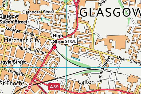 G4 0AL map - OS VectorMap District (Ordnance Survey) G4 0AL map - OS VectorMap District (Ordnance Survey)