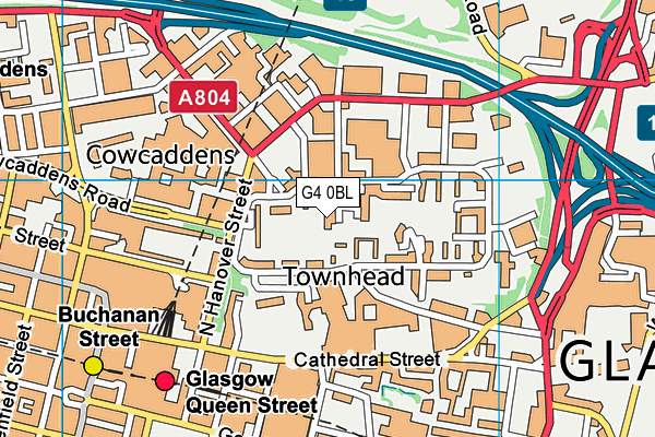 G4 0BL map - OS VectorMap District (Ordnance Survey) G4 0BL map - OS VectorMap District (Ordnance Survey)