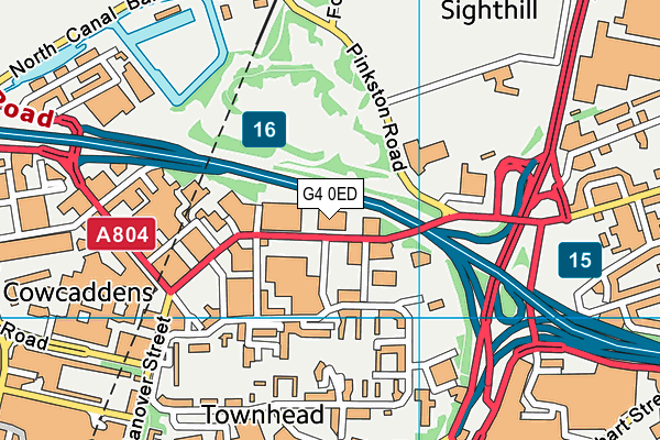 G4 0ED map - OS VectorMap District (Ordnance Survey) G4 0ED map - OS VectorMap District (Ordnance Survey)