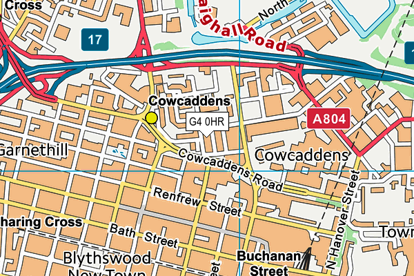 G4 0HR map - OS VectorMap District (Ordnance Survey) G4 0HR map - OS VectorMap District (Ordnance Survey)