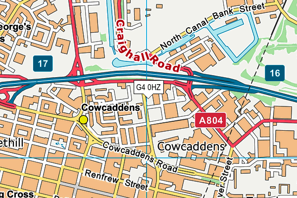 G4 0HZ map - OS VectorMap District (Ordnance Survey) G4 0HZ map - OS VectorMap District (Ordnance Survey)