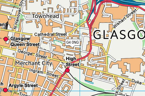 G4 0NG map - OS VectorMap District (Ordnance Survey) G4 0NG map - OS VectorMap District (Ordnance Survey)