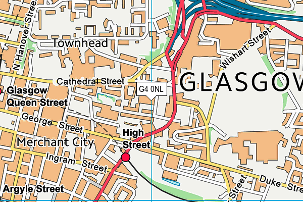 G4 0NL map - OS VectorMap District (Ordnance Survey) G4 0NL map - OS VectorMap District (Ordnance Survey)