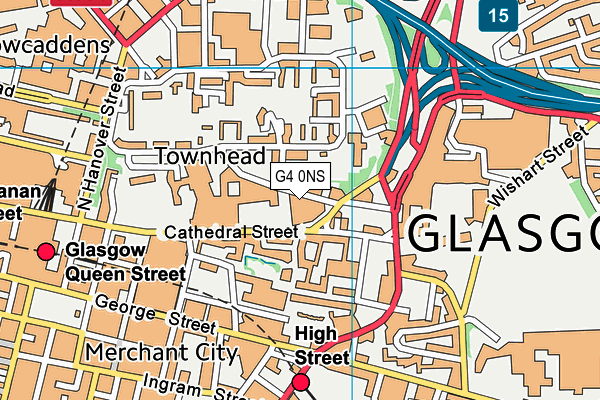 G4 0NS map - OS VectorMap District (Ordnance Survey) G4 0NS map - OS VectorMap District (Ordnance Survey)
