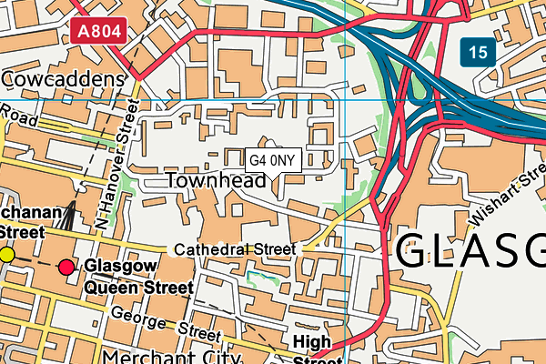 G4 0NY map - OS VectorMap District (Ordnance Survey) G4 0NY map - OS VectorMap District (Ordnance Survey)