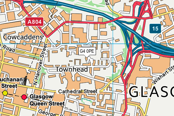 G4 0PE map - OS VectorMap District (Ordnance Survey) G4 0PE map - OS VectorMap District (Ordnance Survey)