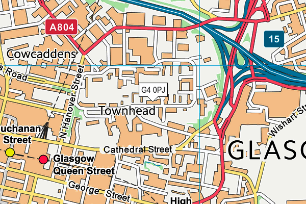 G4 0PJ map - OS VectorMap District (Ordnance Survey) G4 0PJ map - OS VectorMap District (Ordnance Survey)