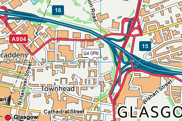 G4 0PN map - OS VectorMap District (Ordnance Survey) G4 0PN map - OS VectorMap District (Ordnance Survey)