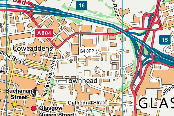 G4 0PP map - OS VectorMap District (Ordnance Survey) G4 0PP map - OS VectorMap District (Ordnance Survey)