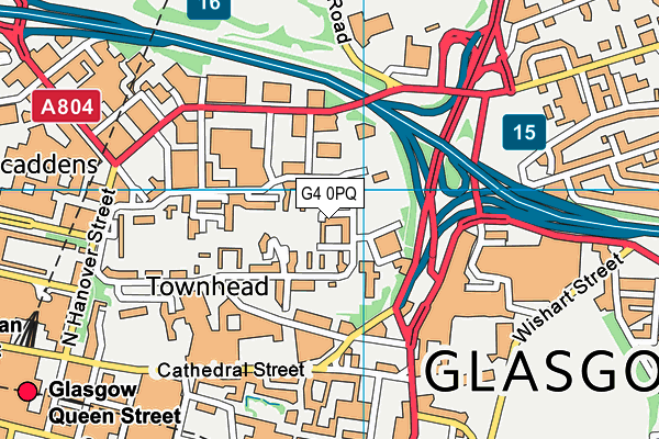 G4 0PQ map - OS VectorMap District (Ordnance Survey) G4 0PQ map - OS VectorMap District (Ordnance Survey)