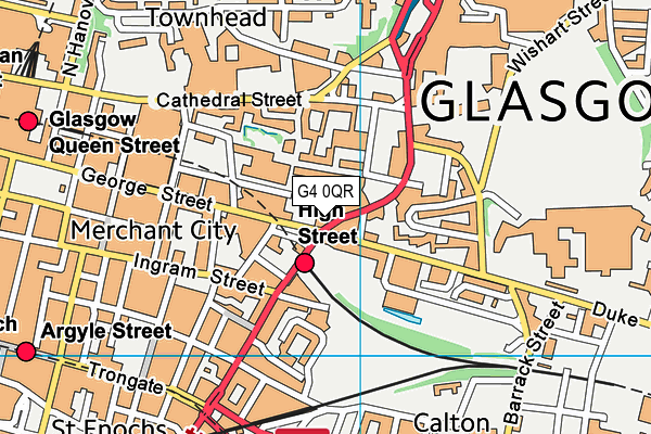 G4 0QR map - OS VectorMap District (Ordnance Survey) G4 0QR map - OS VectorMap District (Ordnance Survey)