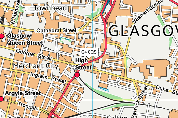 G4 0QS map - OS VectorMap District (Ordnance Survey) G4 0QS map - OS VectorMap District (Ordnance Survey)
