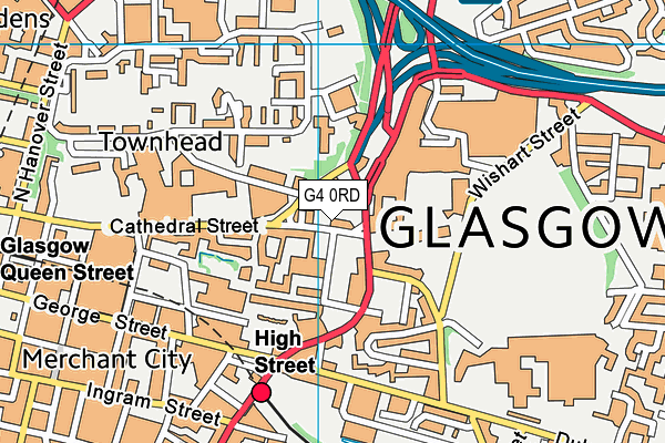 G4 0RD map - OS VectorMap District (Ordnance Survey) G4 0RD map - OS VectorMap District (Ordnance Survey)
