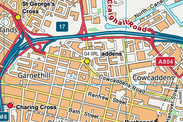 G4 0RL map - OS VectorMap District (Ordnance Survey) G4 0RL map - OS VectorMap District (Ordnance Survey)