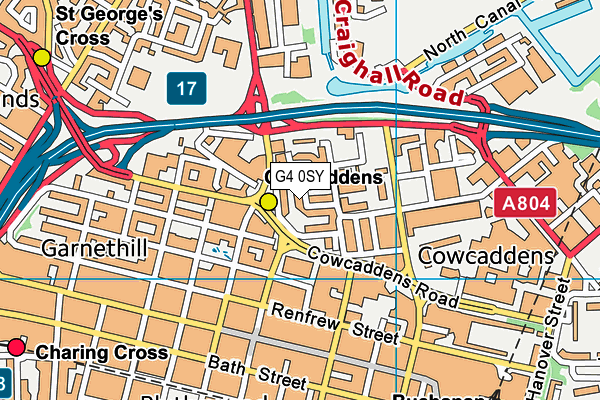 G4 0SY map - OS VectorMap District (Ordnance Survey) G4 0SY map - OS VectorMap District (Ordnance Survey)