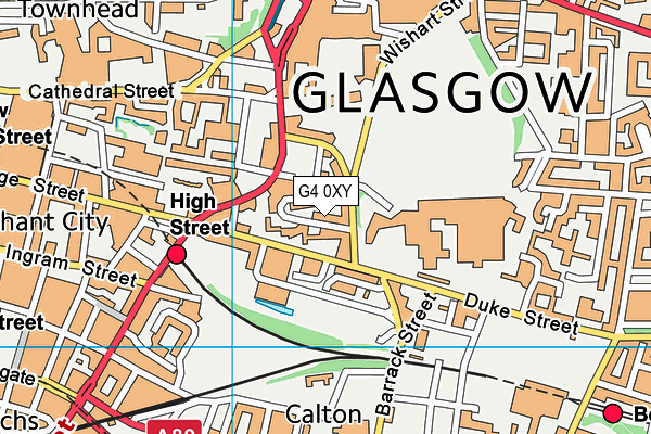 G4 0XY map - OS VectorMap District (Ordnance Survey) G4 0XY map - OS VectorMap District (Ordnance Survey)