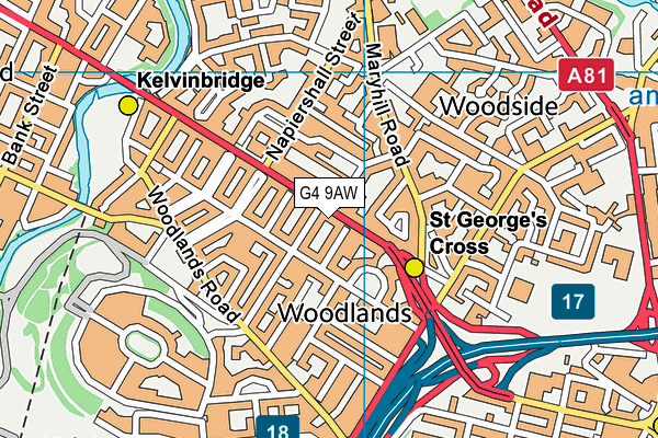 G4 9AW map - OS VectorMap District (Ordnance Survey) G4 9AW map - OS VectorMap District (Ordnance Survey)