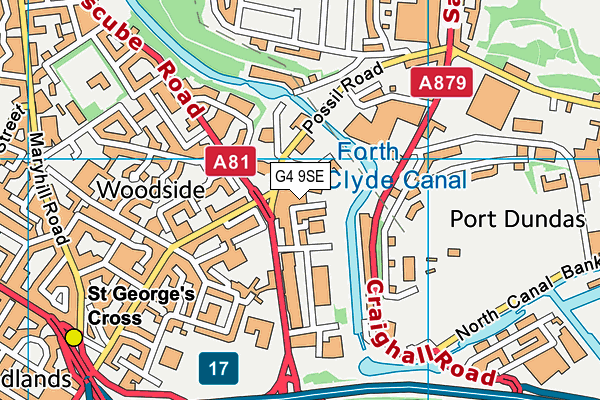 G4 9SE map - OS VectorMap District (Ordnance Survey) G4 9SE map - OS VectorMap District (Ordnance Survey)