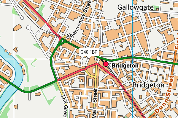G40 1BP map - OS VectorMap District (Ordnance Survey) G40 1BP map - OS VectorMap District (Ordnance Survey)