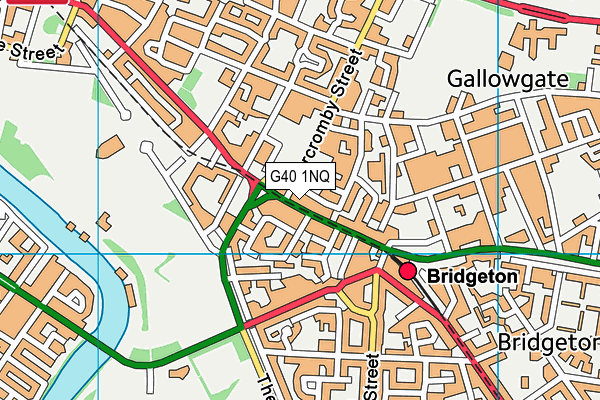 G40 1NQ map - OS VectorMap District (Ordnance Survey) G40 1NQ map - OS VectorMap District (Ordnance Survey)