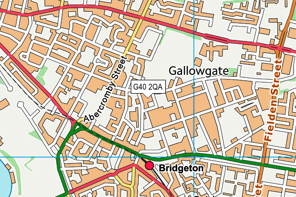 G40 2QA map - OS VectorMap District (Ordnance Survey) G40 2QA map - OS VectorMap District (Ordnance Survey)