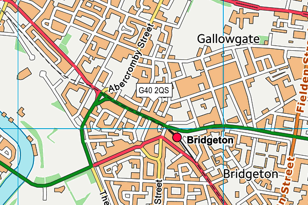 G40 2QS map - OS VectorMap District (Ordnance Survey) G40 2QS map - OS VectorMap District (Ordnance Survey)