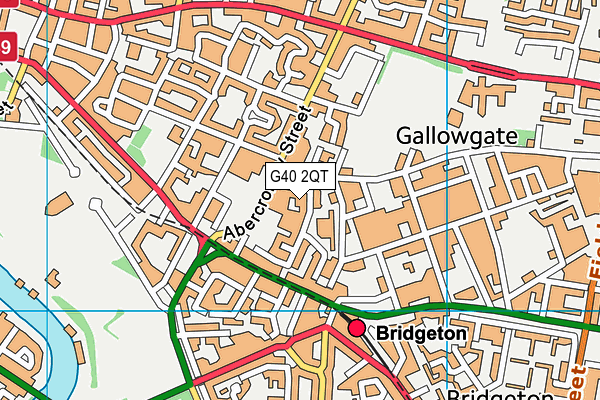 G40 2QT map - OS VectorMap District (Ordnance Survey) G40 2QT map - OS VectorMap District (Ordnance Survey)