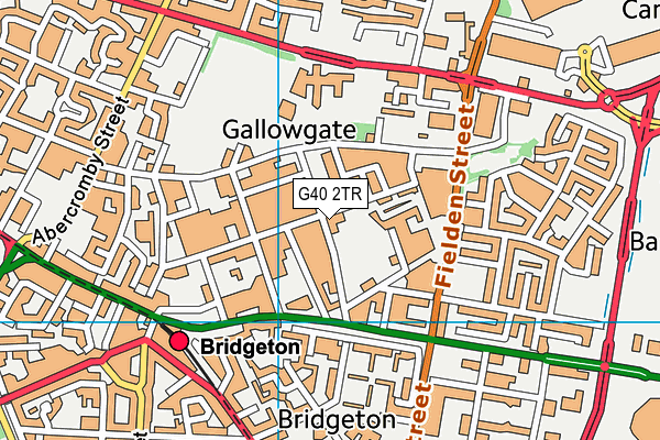 G40 2TR map - OS VectorMap District (Ordnance Survey) G40 2TR map - OS VectorMap District (Ordnance Survey)
