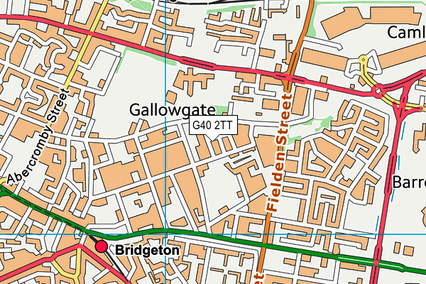 G40 2TT map - OS VectorMap District (Ordnance Survey) G40 2TT map - OS VectorMap District (Ordnance Survey)