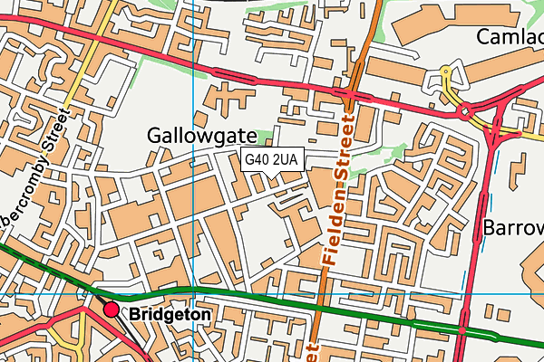 G40 2UA map - OS VectorMap District (Ordnance Survey) G40 2UA map - OS VectorMap District (Ordnance Survey)
