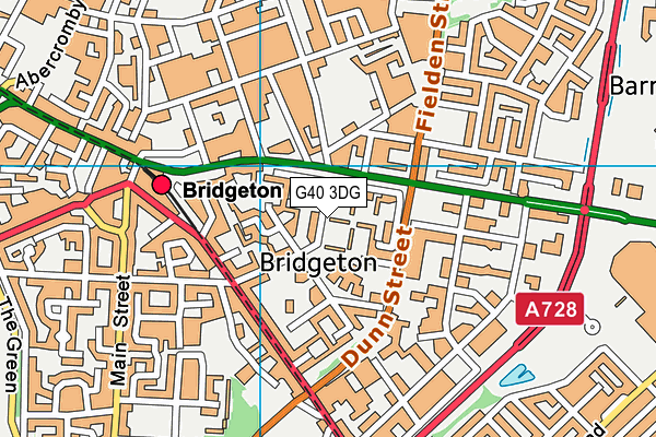 G40 3DG map - OS VectorMap District (Ordnance Survey) G40 3DG map - OS VectorMap District (Ordnance Survey)