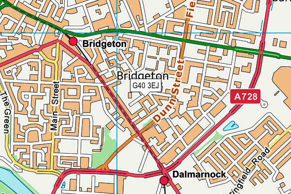 G40 3EJ map - OS VectorMap District (Ordnance Survey) G40 3EJ map - OS VectorMap District (Ordnance Survey)