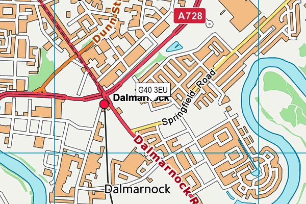 G40 3EU map - OS VectorMap District (Ordnance Survey) G40 3EU map - OS VectorMap District (Ordnance Survey)