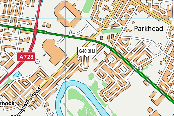 G40 3HJ map - OS VectorMap District (Ordnance Survey) G40 3HJ map - OS VectorMap District (Ordnance Survey)