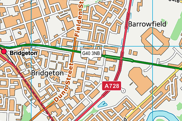 G40 3NB map - OS VectorMap District (Ordnance Survey) G40 3NB map - OS VectorMap District (Ordnance Survey)
