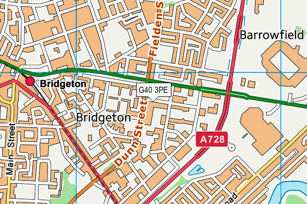 G40 3PE map - OS VectorMap District (Ordnance Survey) G40 3PE map - OS VectorMap District (Ordnance Survey)